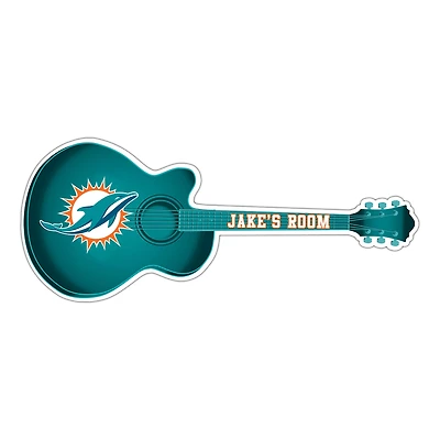 Miami Dolphins 24" Customizable Guitar