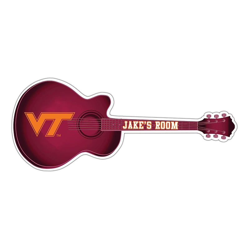 Virginia Tech Hokies 24" Customizable Guitar