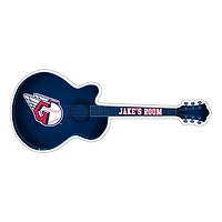 Cleveland Guardians 24" Customizable Guitar Sign
