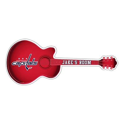 Washington Capitals 24" Customizable Guitar