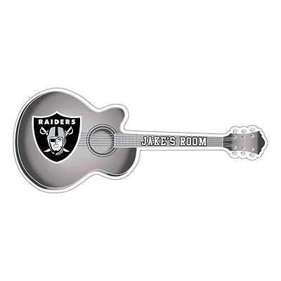 Las Vegas Raiders 24" Customizable Guitar