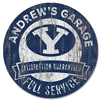 BYU Cougars 16" Customizable Garage Circle