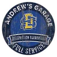 South Dakota State Jackrabbits 16" Customizable Garage Circle