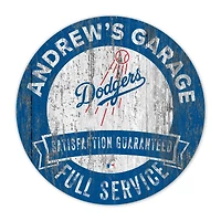 Los Angeles Dodgers 16" Customizable Garage Circle
