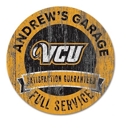 VCU Rams 16" Customizable Garage Circle