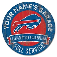 Buffalo Bills 16" Customizable Garage Circle