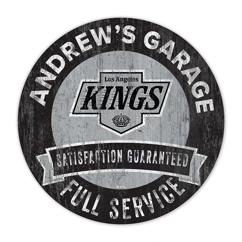 Los Angeles Kings 16" Customizable Garage Circle