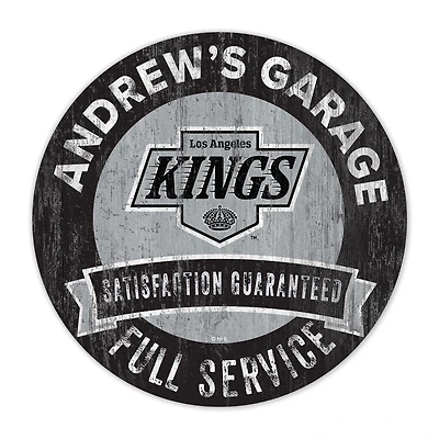 Los Angeles Kings 16" Customizable Garage Circle
