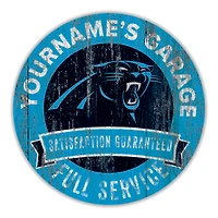 Carolina Panthers 16" Customizable Garage Circle