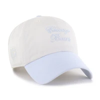 Women's '47  White Chicago Bears Gelato Two-Tone Clean Up Adjustable Hat