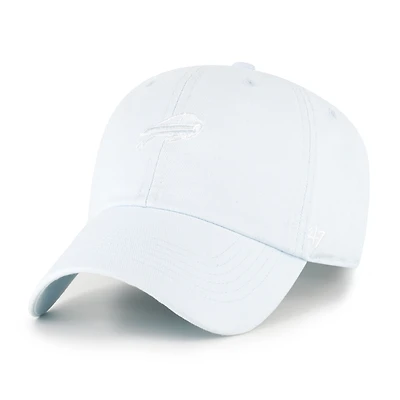 Women's '47  Light Blue Buffalo Bills Base Runner Ballpark Clean Up Adjustable Hat