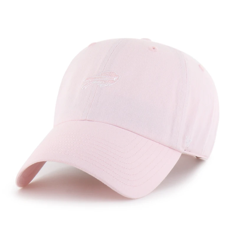 Women's '47  Light Pink Buffalo Bills Base Runner Ballpark Clean Up Adjustable Hat