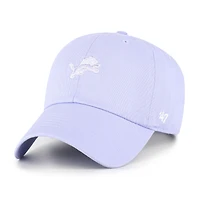 Women's '47  Purple Detroit Lions Base Runner Ballpark Clean Up Adjustable Hat