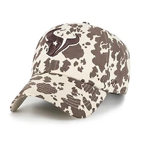 Women's '47  Natural Houston Texans Bessie Clean Up Adjustable Hat