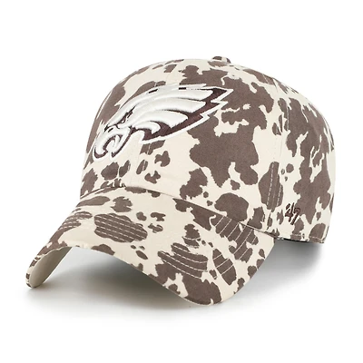 Women's '47  Natural Philadelphia Eagles Bessie Clean Up Adjustable Hat