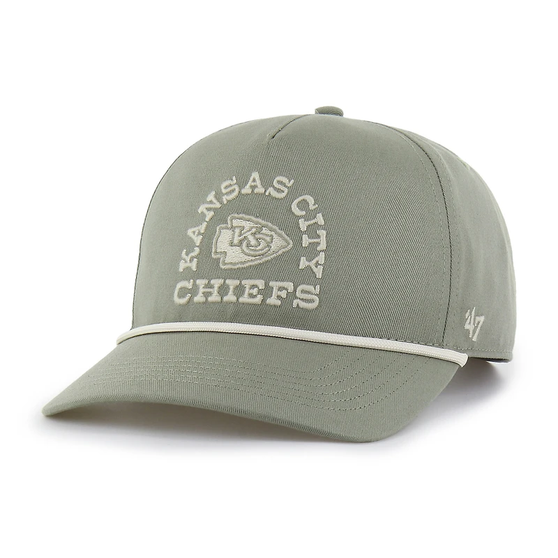 Men's '47  Green Kansas City Chiefs Canyon Ranchero Hitch Adjustable Hat