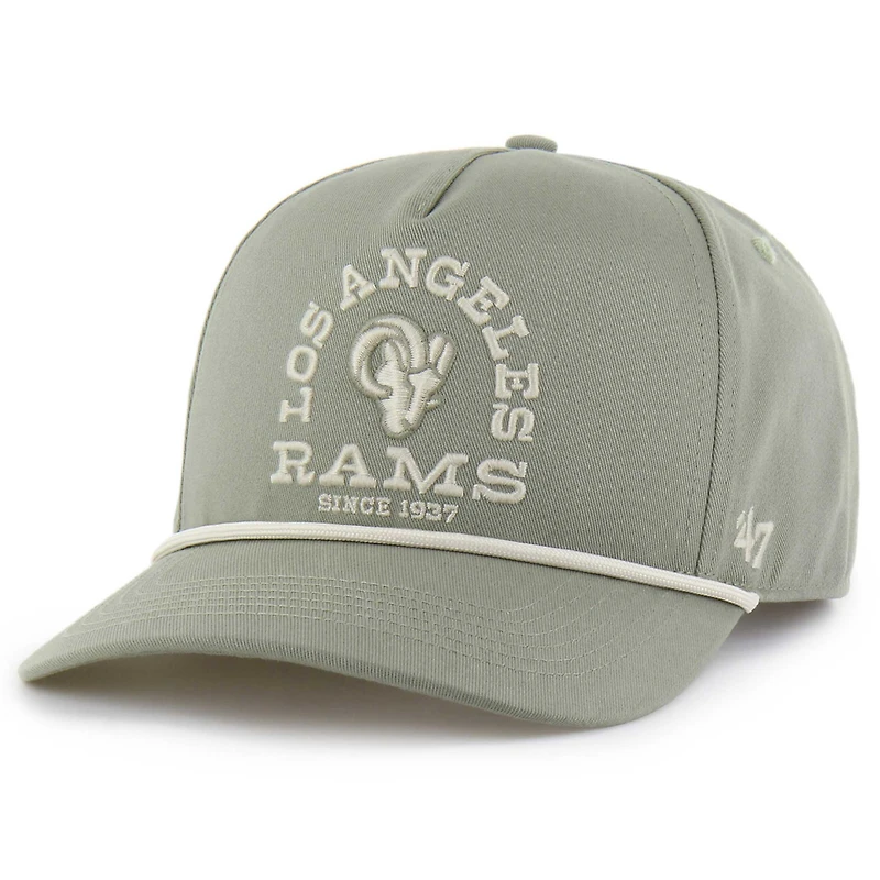 Men's '47 Green Los Angeles Rams Canyon Ranchero Hitch Adjustable Hat