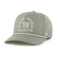 Men's '47  Olive New York Giants Canyon Ranchero Hitch Adjustable Hat