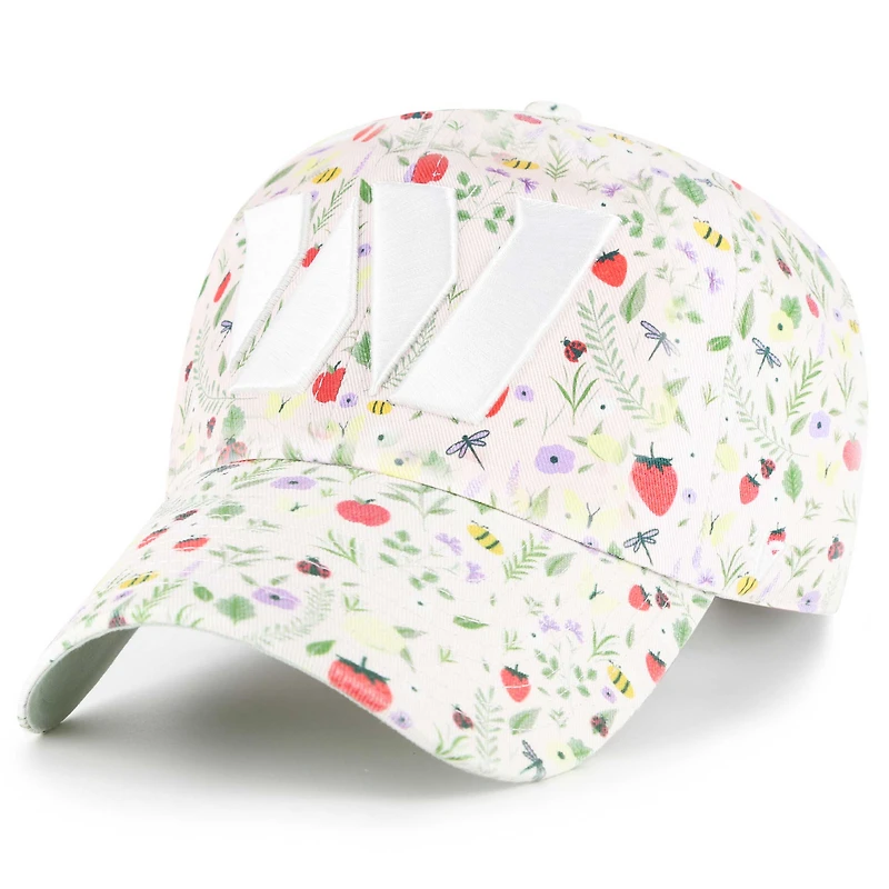 Women's '47 Light Pink Washington Commanders Posey Clean Up Adjustable Hat