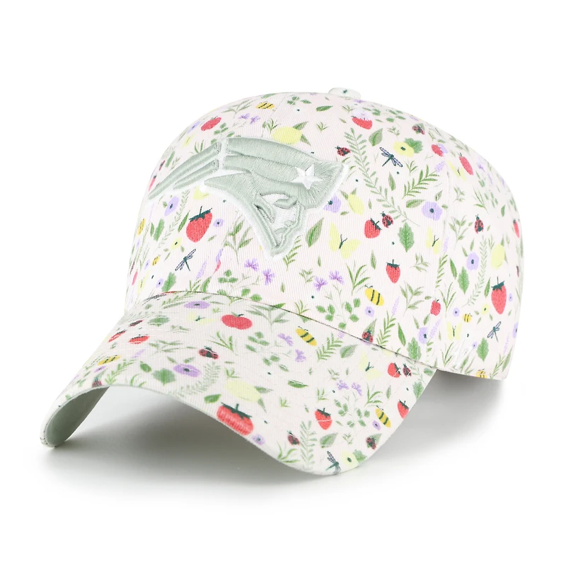Women's '47  Light Pink New England Patriots Posey Clean Up Adjustable Hat