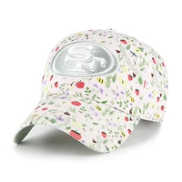 Women's '47  Light Pink San Francisco 49ers Posey Clean Up Adjustable Hat