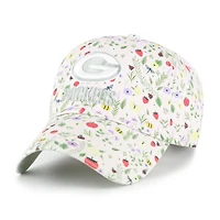 Girls Youth '47  Light Pink Green Bay Packers Posey Clean Up Adjustable Hat
