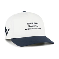 Men's '47  White Houston Texans Contemporary Two-Tone Hitch Adjustable Hat