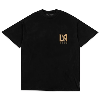 Men's Sworn to Us Son Heung-Min Black LAFC Rose of Sharon T-Shirt