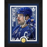 Highland Mint Auston Matthews Toronto Maple Leafs Bronze Coin Photo Mint