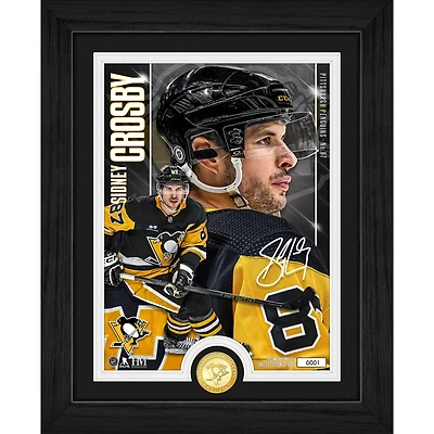 Highland Mint Sidney Crosby Pittsburgh Penguins Bronze Coin Photo Mint