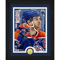 Highland Mint Connor McDavid Edmonton Oilers Bronze Coin Photo Mint