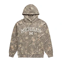 Men's Uscape Apparel  Camo Michigan Wolverines Back Bay Fleece Hoodie
