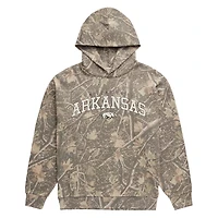 Men's Uscape Apparel  Camo Arkansas Razorbacks Back Bay Fleece Hoodie