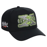 Men's WWE x John Geiger Black D-Generation X Adjustable Hat