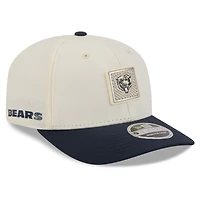 Men's New Era  Cream/Navy Chicago Bears 2026 NFL Training Camp 9SEVENTY Adjustable Hat