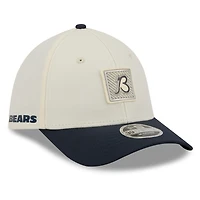 Men's New Era Cream/Navy Chicago Bears 2026 NFL Training Camp 39THIRTY Flex Hat