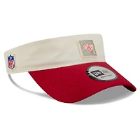 Men's New Era  Cream/Red Tampa Bay Buccaneers 2026 NFL Training Camp Adjustable Visor