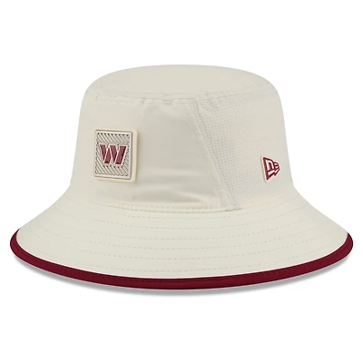 Men's New Era Cream Washington Commanders 2026 NFL Training Camp Sport Bucket Hat