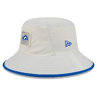 Men's New Era  Cream Los Angeles Rams 2026 NFL Training Camp Sport Bucket Hat