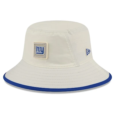 Men's New Era Cream New York Giants 2026 NFL Training Camp Sport Bucket Hat