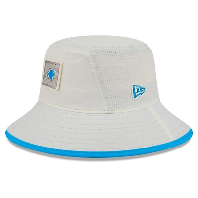 Men's New Era  Cream Carolina Panthers 2026 NFL Training Camp Sport Bucket Hat