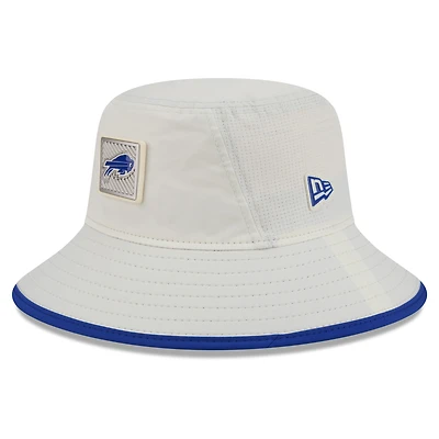 Men's New Era Cream Buffalo Bills 2026 NFL Training Camp Sport Bucket Hat