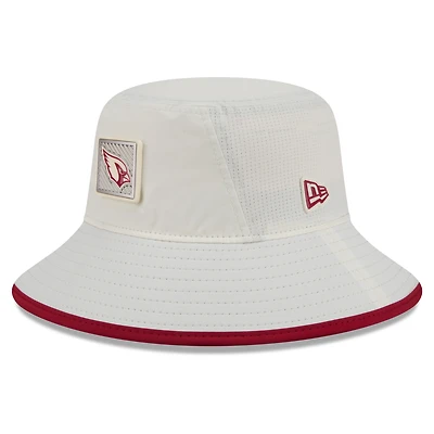 Men's New Era Cream Arizona Cardinals 2026 NFL Training Camp Sport Bucket Hat