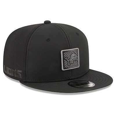 Men's New Era Black Detroit Lions 2026 NFL Training Camp 9FIFTY Adjustable Hat