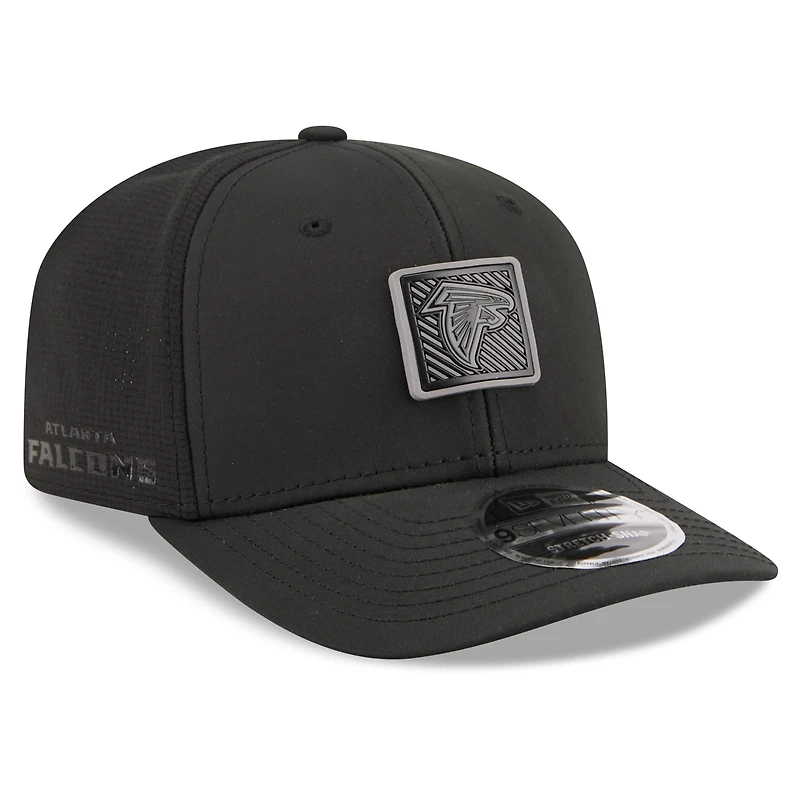 Men's New Era Black Atlanta Falcons 2026 NFL Training Camp 9SEVENTY Adjustable Hat