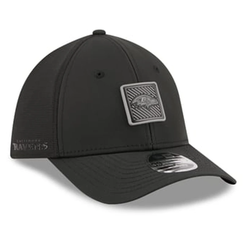 Men's New Era  Black Baltimore Ravens 2026 NFL Training Camp 39THIRTY Flex Hat