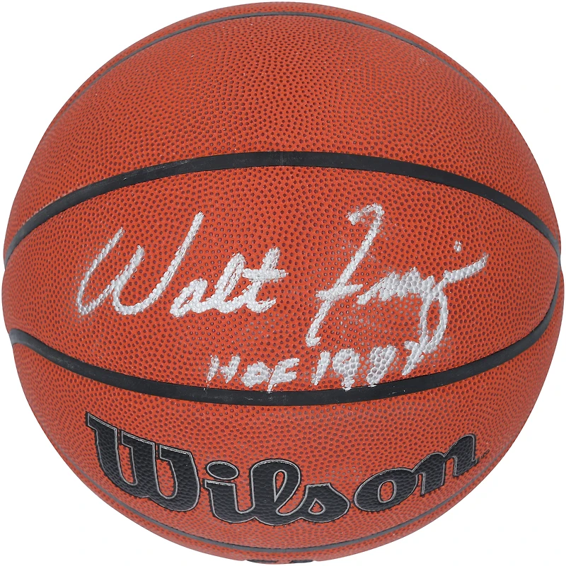 Walt Frazier New York Knicks Autographed Wilson Authentic Series Indoor/Outdoor Basketball with "HOF 1987" Inscription