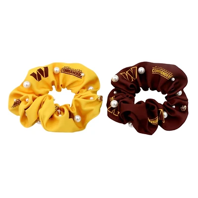 Brianna Cannon  Washington Commanders 2-Pack Dual Scrunchie Set