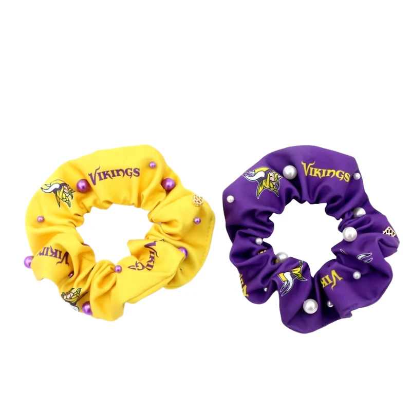 Brianna Cannon  Minnesota Vikings 2-Pack Dual Scrunchie Set