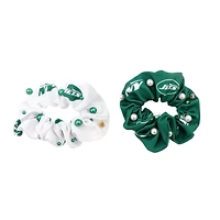Brianna Cannon  New York Jets 2-Pack Dual Scrunchie Set